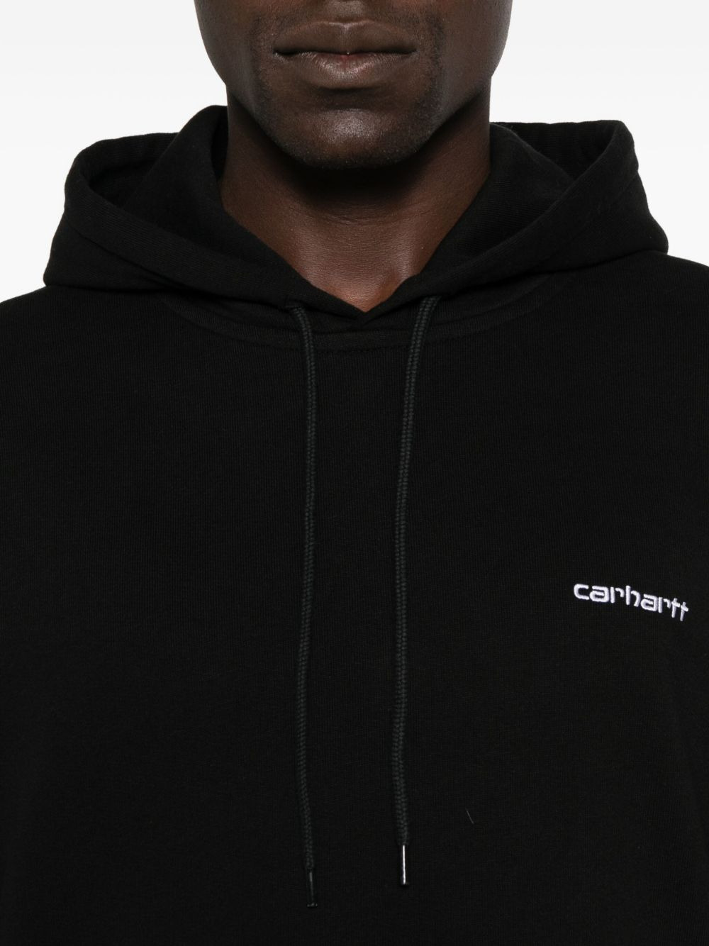logo-embroidery hoodie - 5