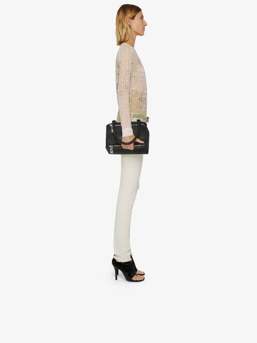 SLIM FIT JEANS IN DESTROYED DENIM - 3