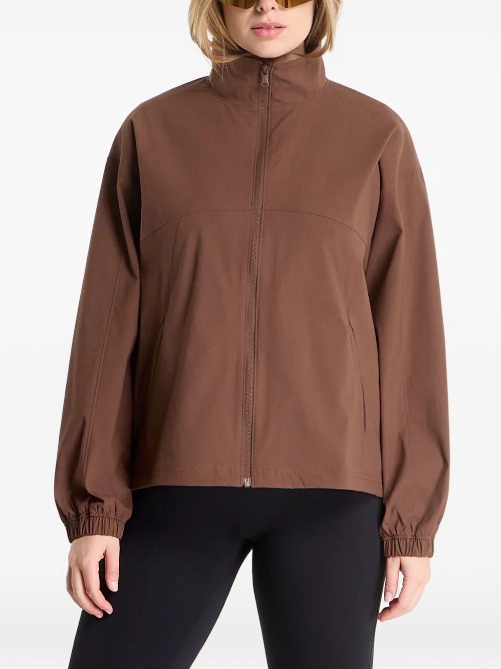 UA Unstoppable zip-up elasticated-cuff jacket - 1