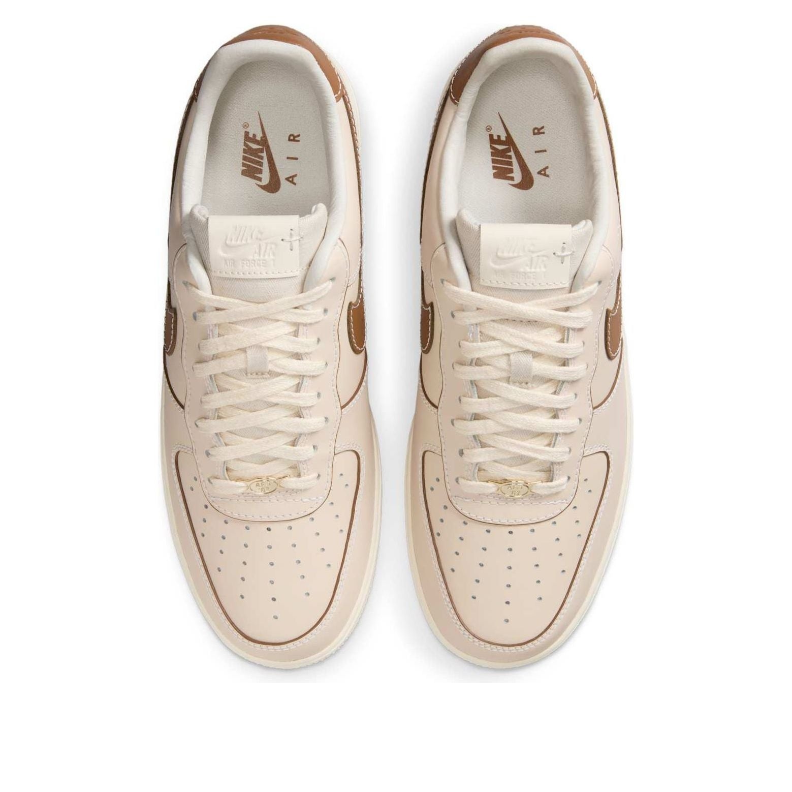 Nike Air Force 1 '07 'Pearl White Pale Ivory Sail Light British Tan' IB8865-221 - 4