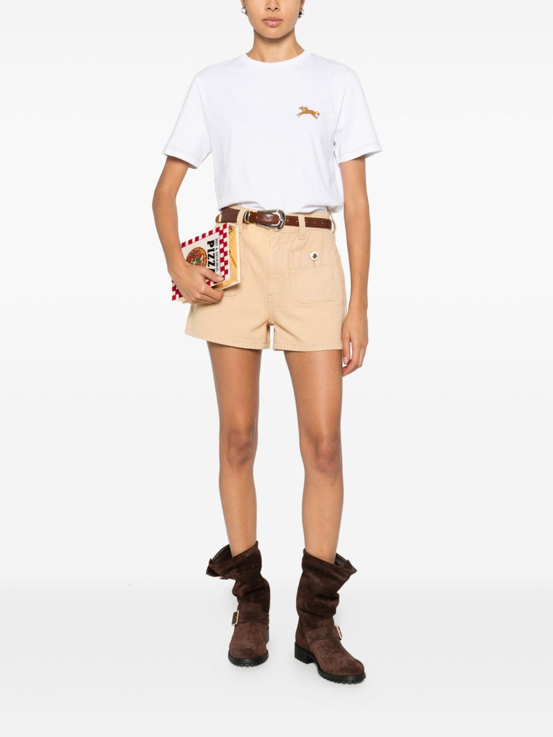 Sandro horse-embroidery T-shirt outlook