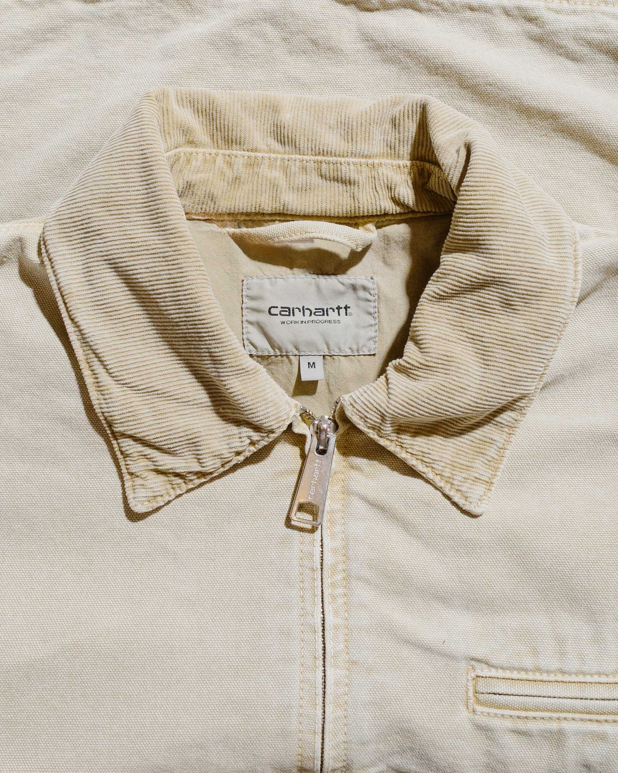 Carhartt W.I.P. OG Detroit Jacket Dusty Hamilton Brown Chalk Washed - 5