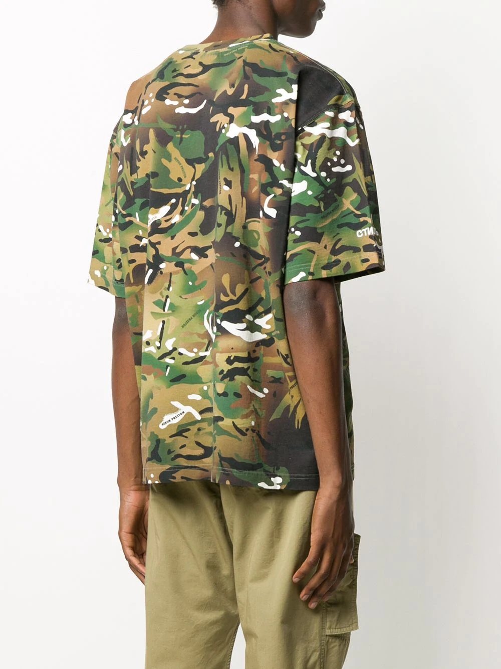 camouflage print T-shirt - 4