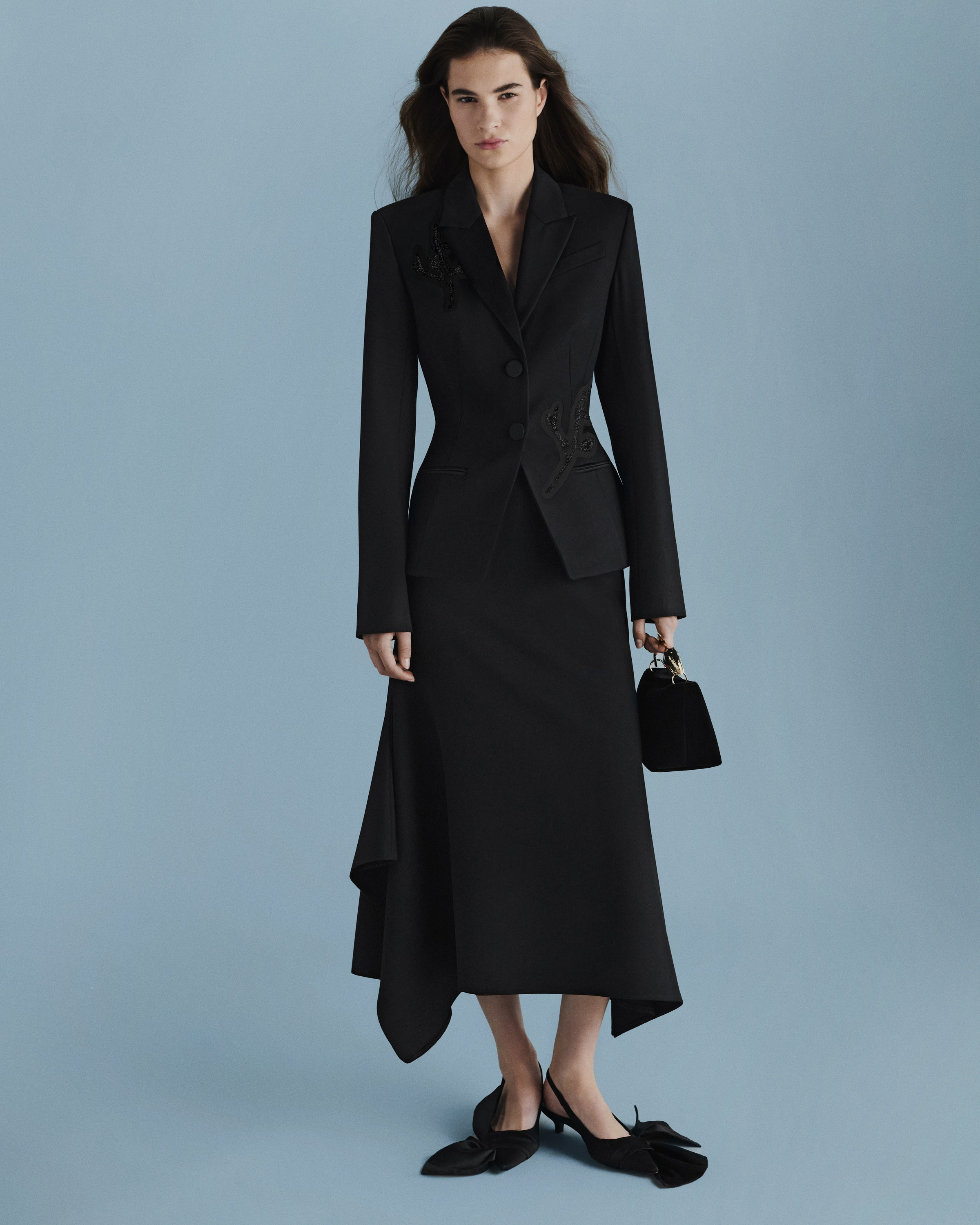 FITTED SINGLE BREASTED BLAZER - 7
