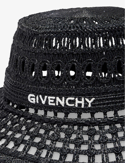 Givenchy Logo-embroidered woven bucket hat outlook
