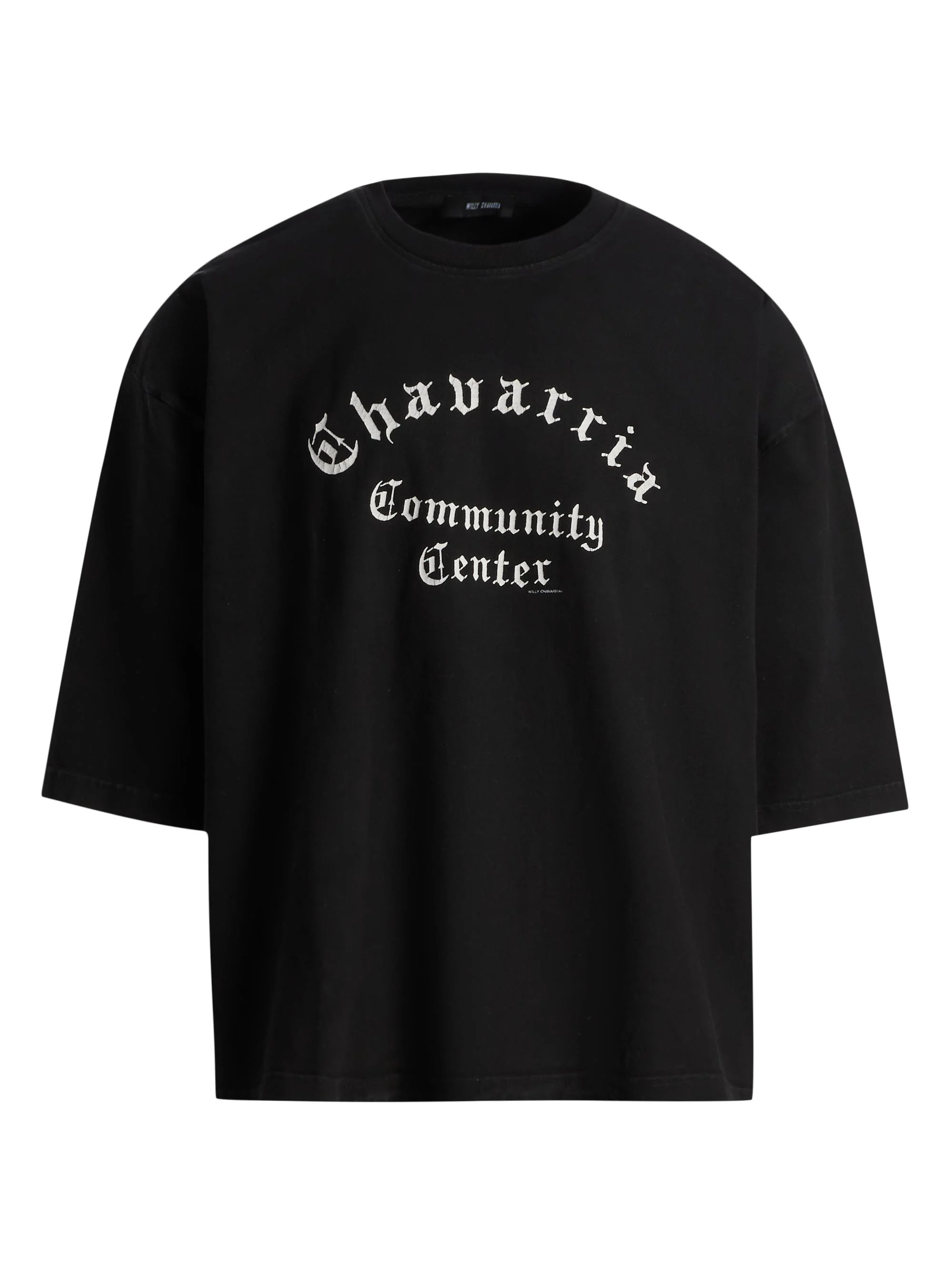 Men's Chavarria Community Center Buffalo T-Shirt - Black - 1