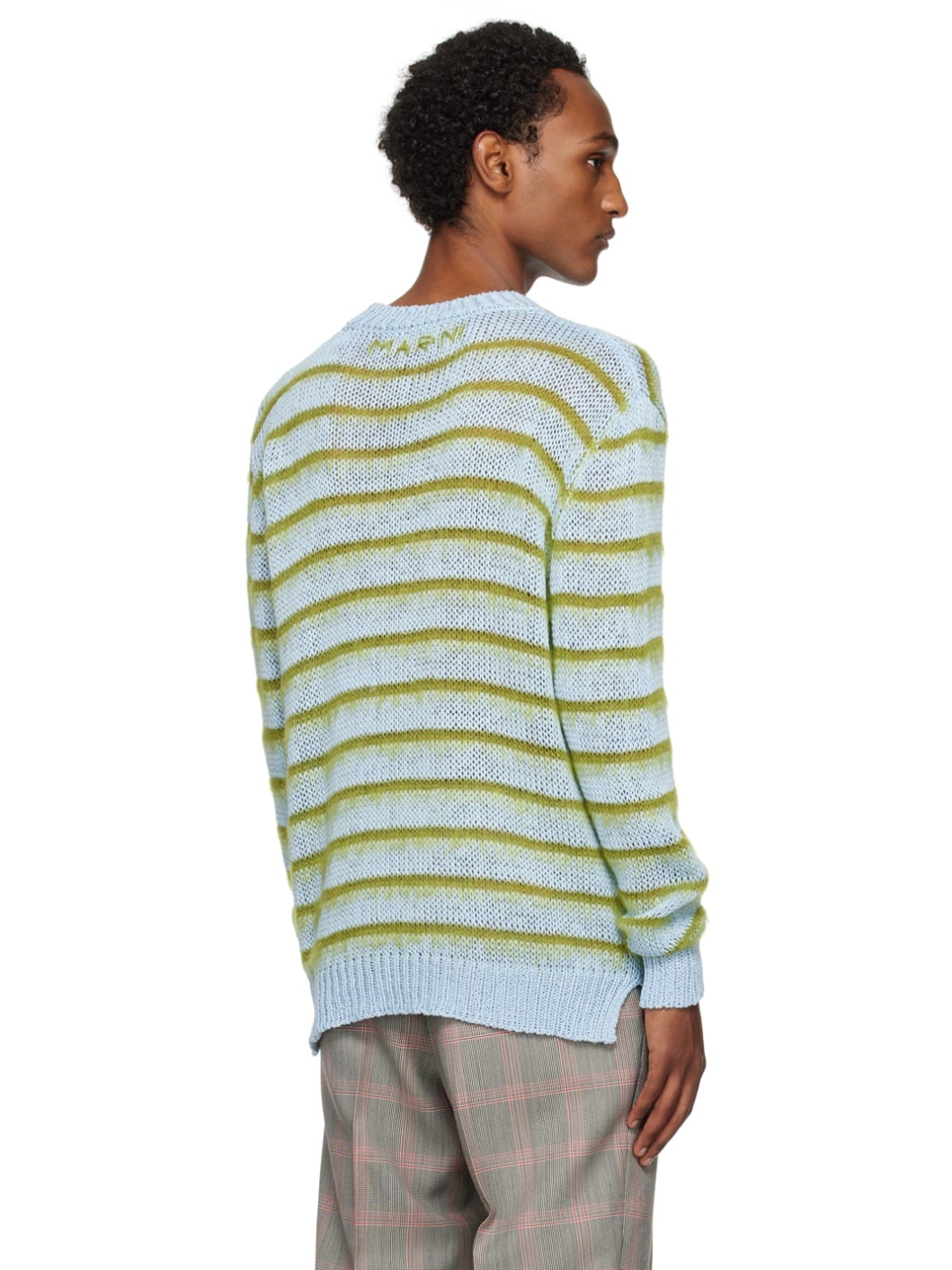 Blue Stripe Sweater - 3