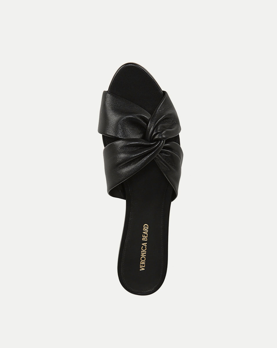 SERAPHINA LEATHER TWIST SANDAL - 3