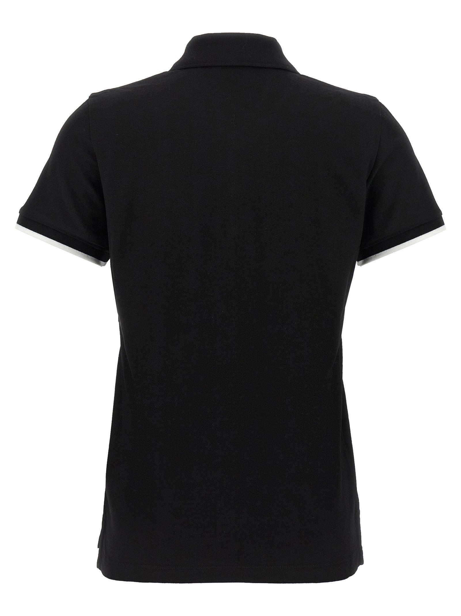 Logo Patch Shirt Polo Black - 2