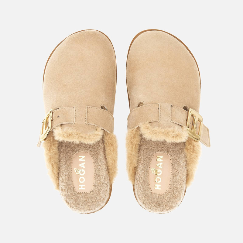 Mules Hogan H625 Beige 4