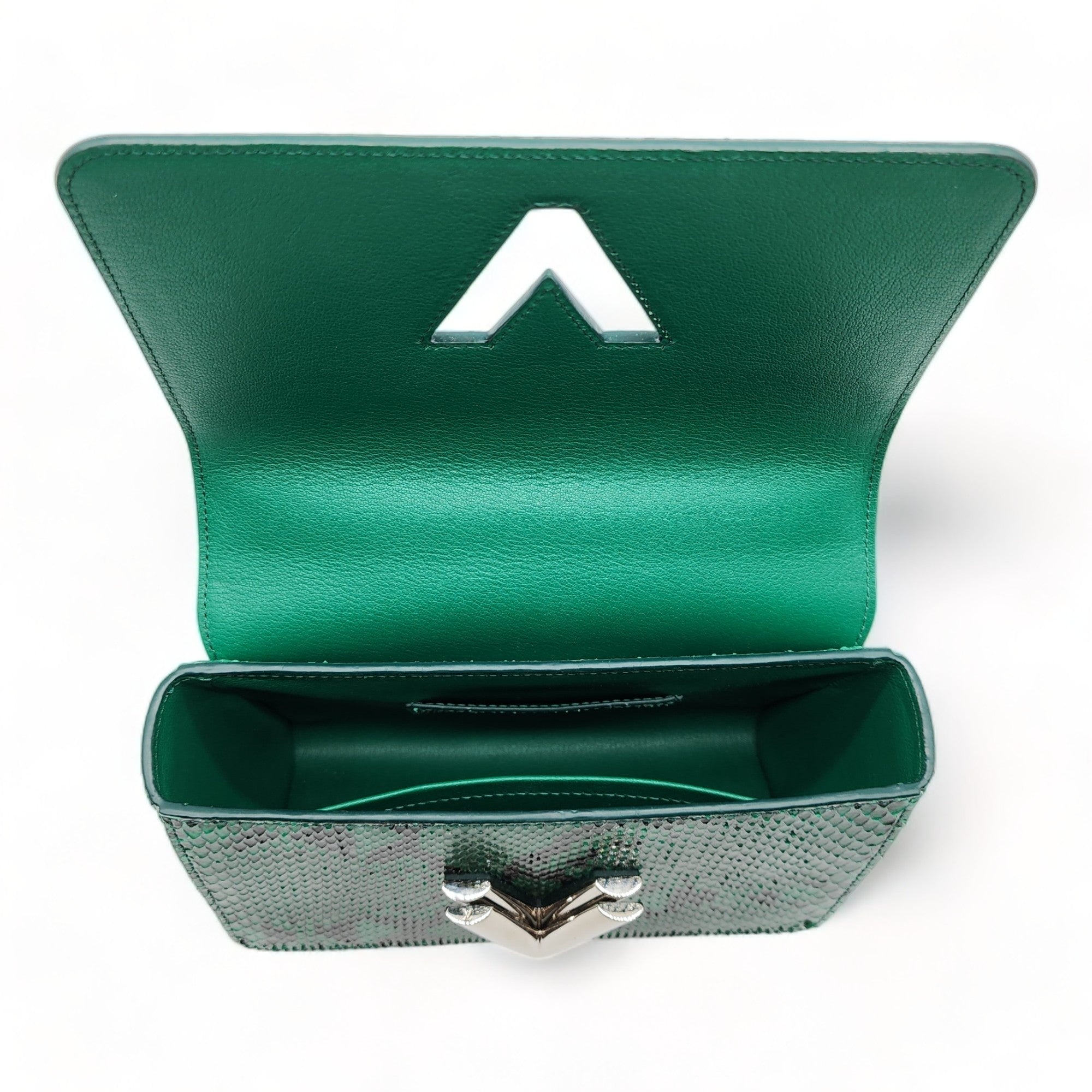 Louis Vuitton Twist MM Green Python - 8