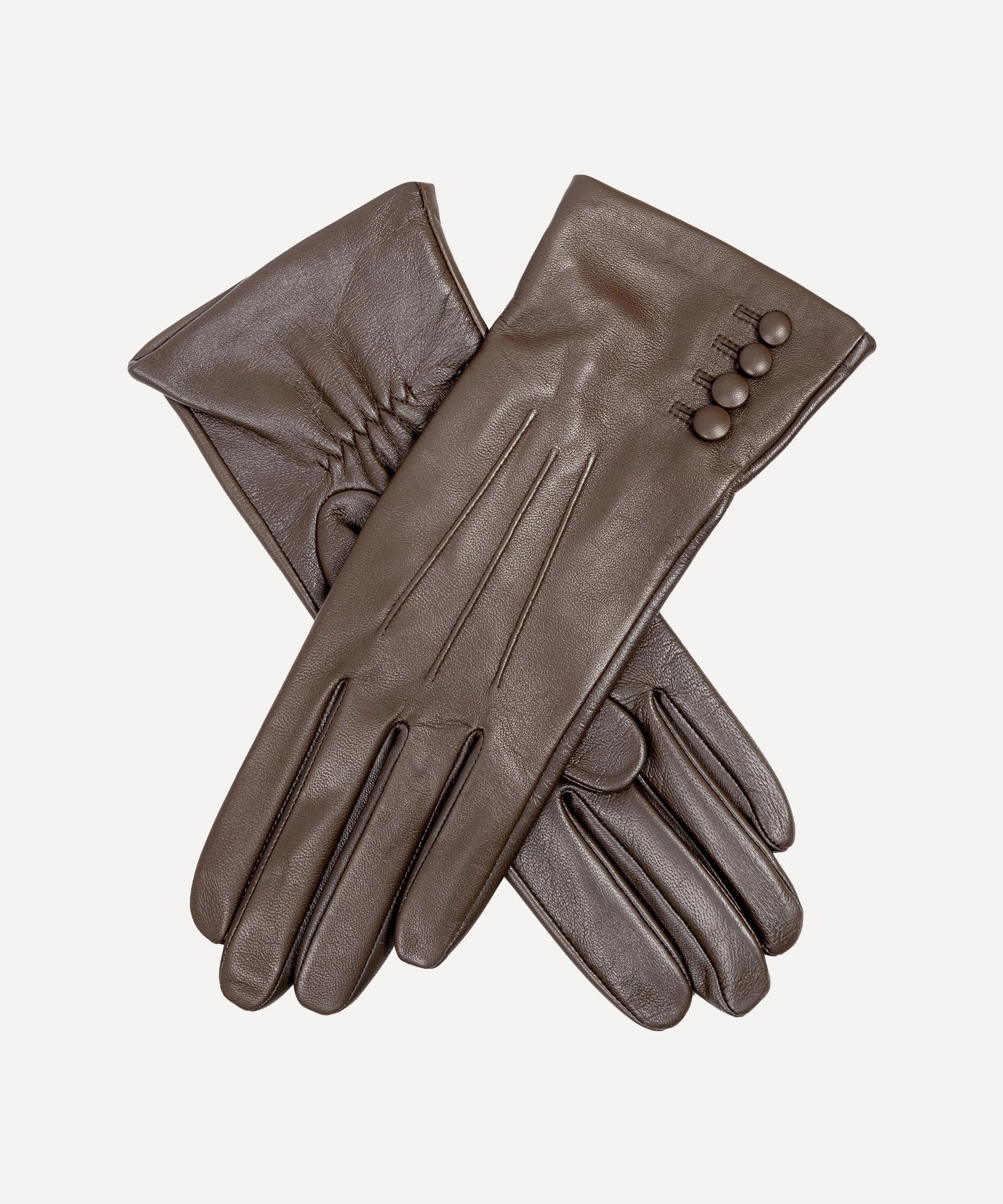 Natalie Touchscreen Leather Gloves - 1