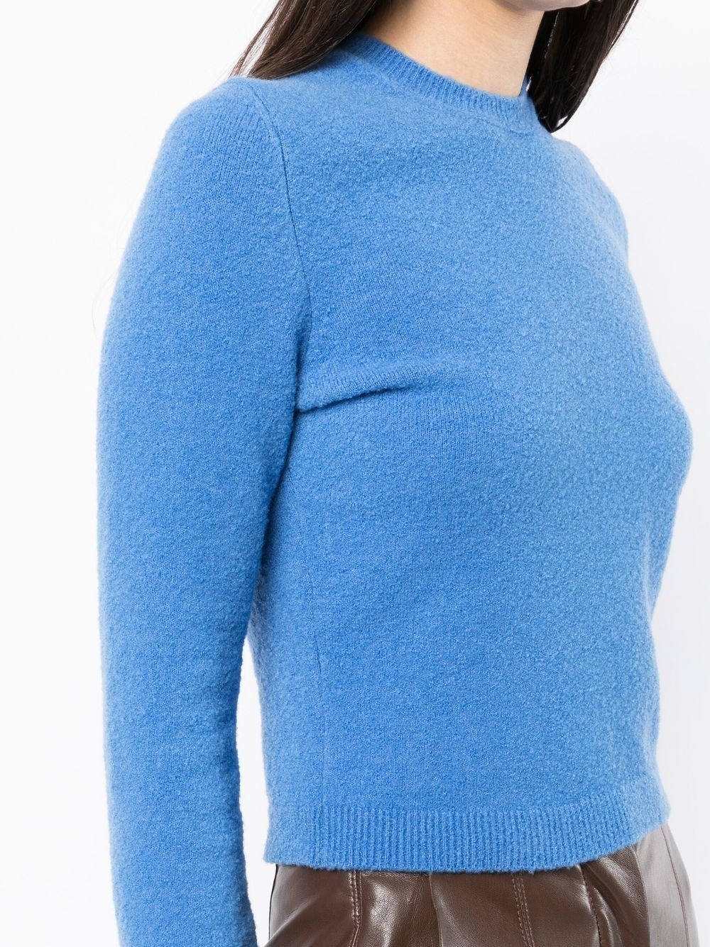 round-neck knit jumper - 5