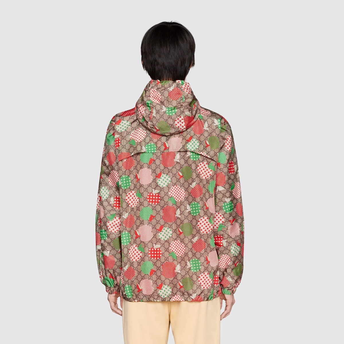 Men's Gucci Les Pommes nylon jacket - 4