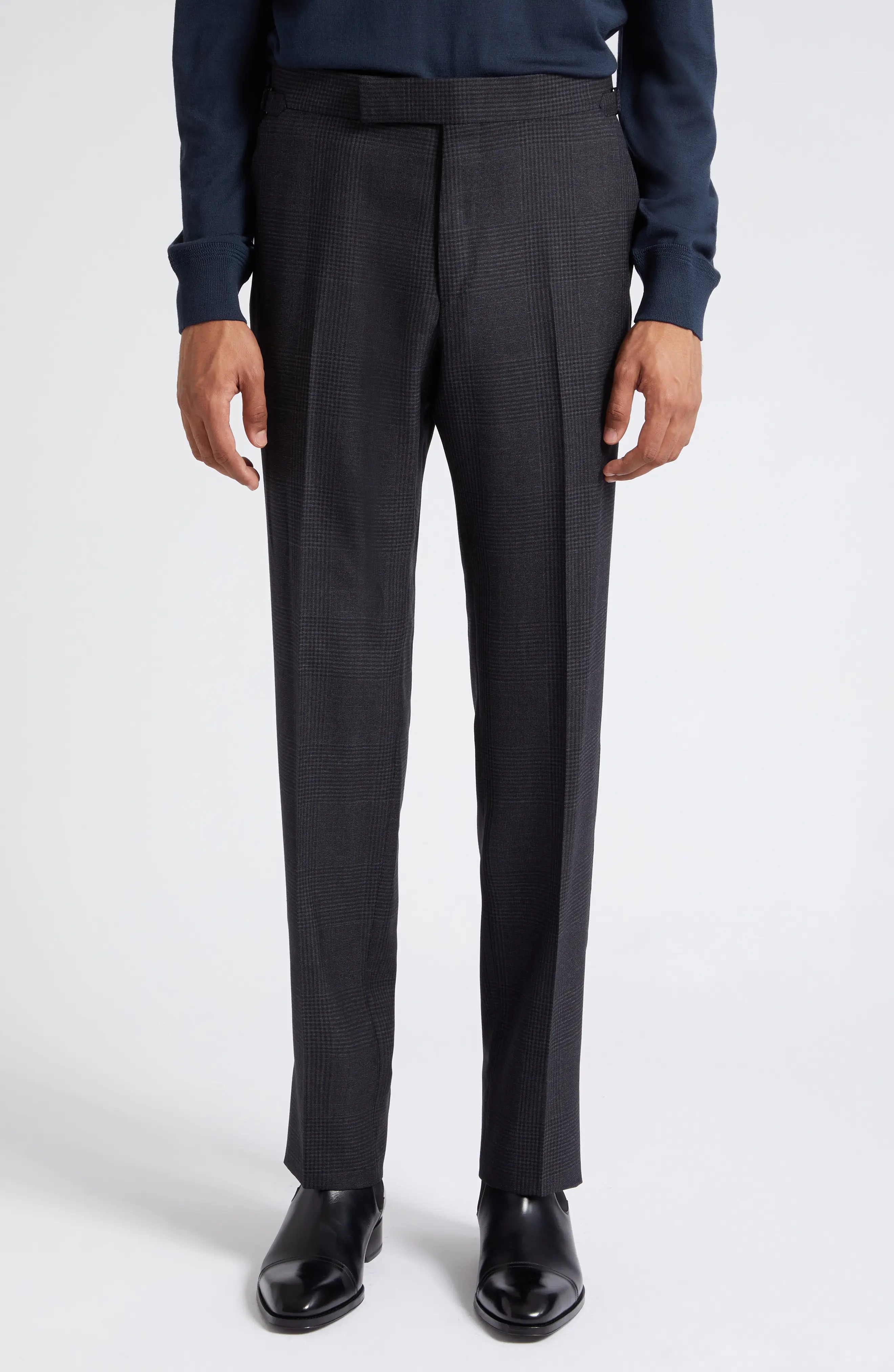 O'Connor Canvas Check Wool Suit - 5