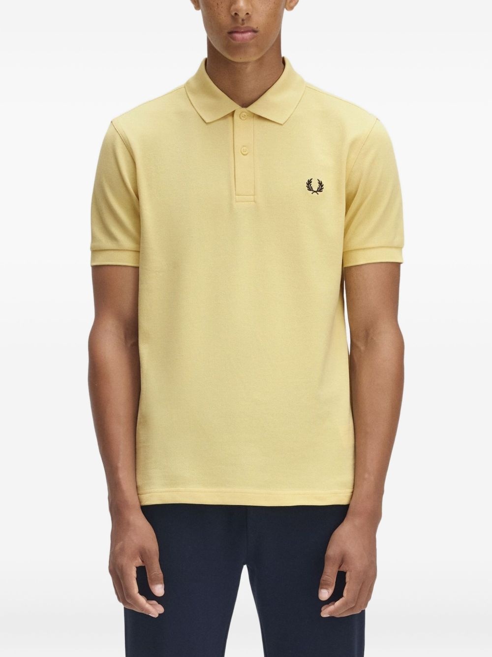 logo-embroidered polo shirt - 2