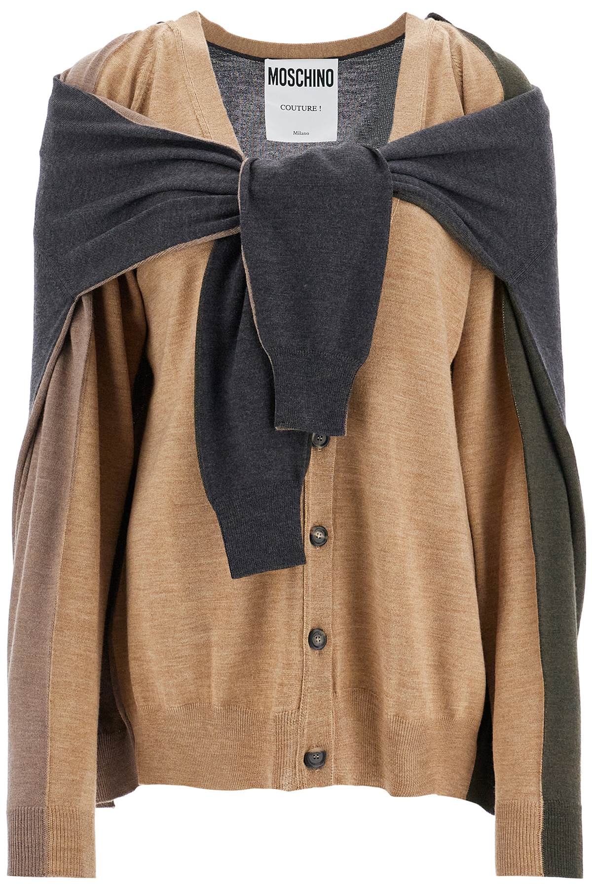 Moschino Double-Sleeved Cardigan Women - 1