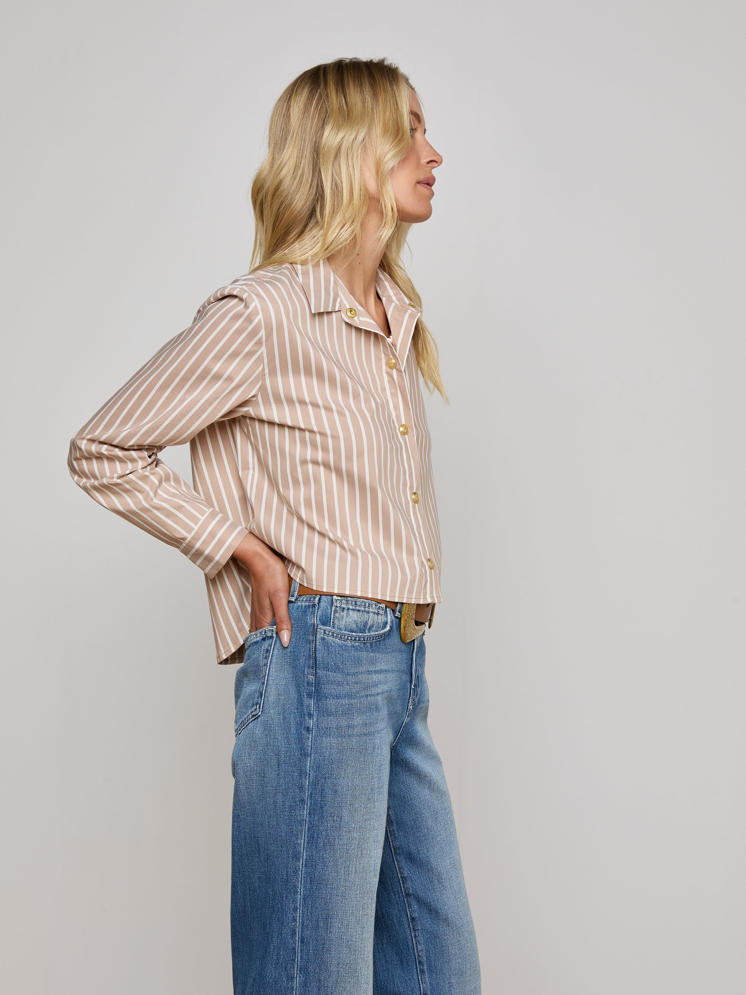 Cosette Button-Down Shirt - 3