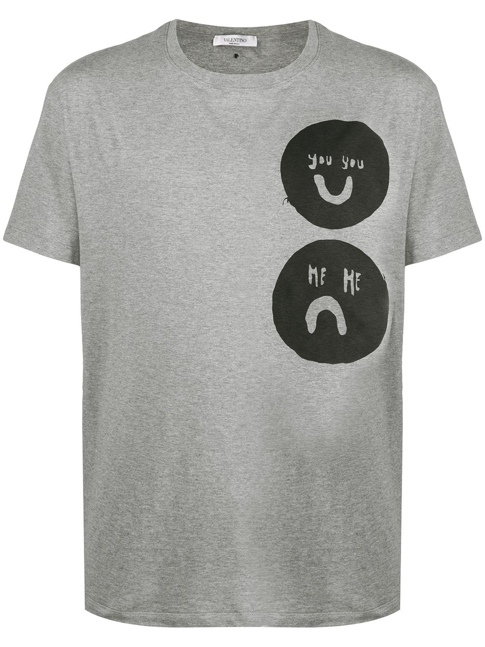 You Me-print T-shirt - 1