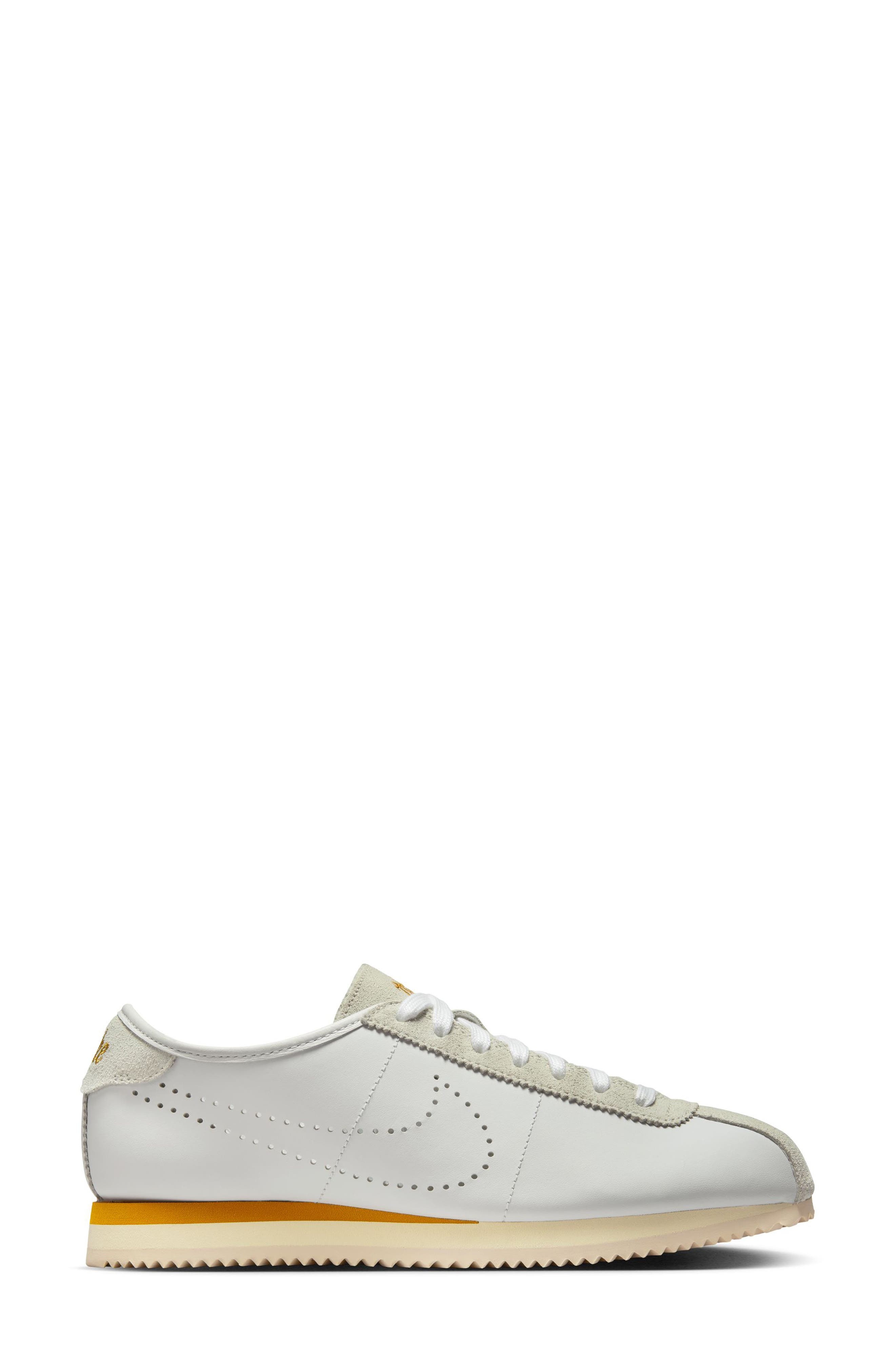 Nike Cortez Leather Sneaker in 100 White/bronze at Nordstrom - 2