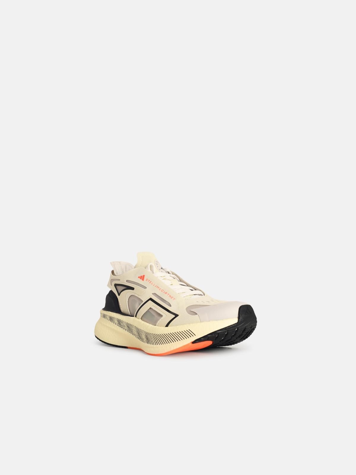 'ULTRABOOST 5' IVORY STRETCH FABRIC SNEAKERS - 2
