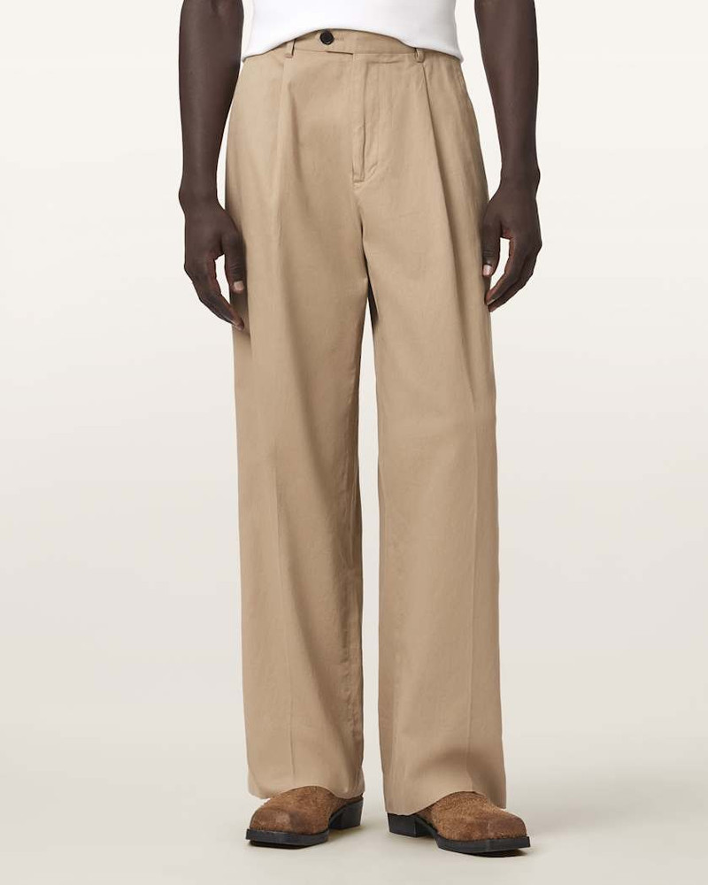 MIDAS WIDE LEG RELAXED FIT PANTS 3