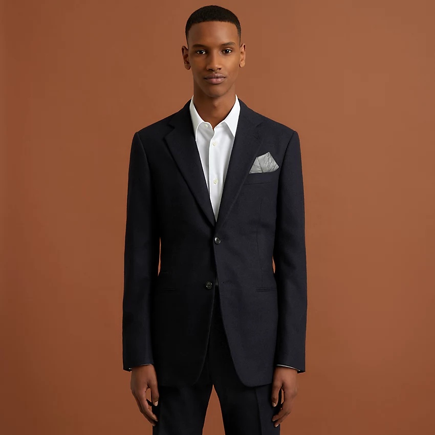 Façonnee Grand H pocket square 45 - 2