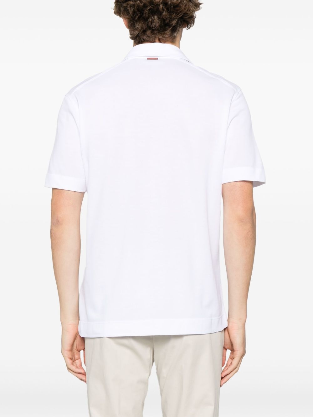 cotton polo shirt - 3