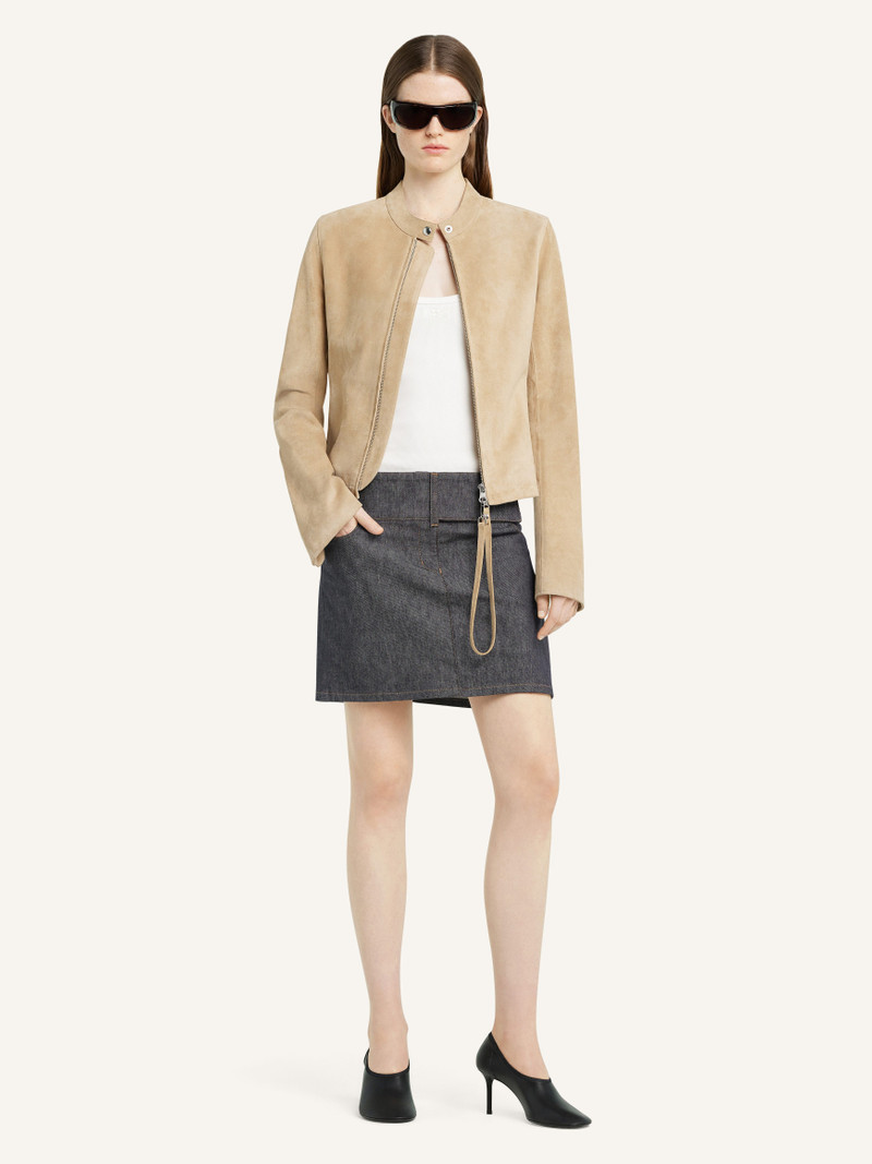 courrèges CITY SUEDE JACKET outlook