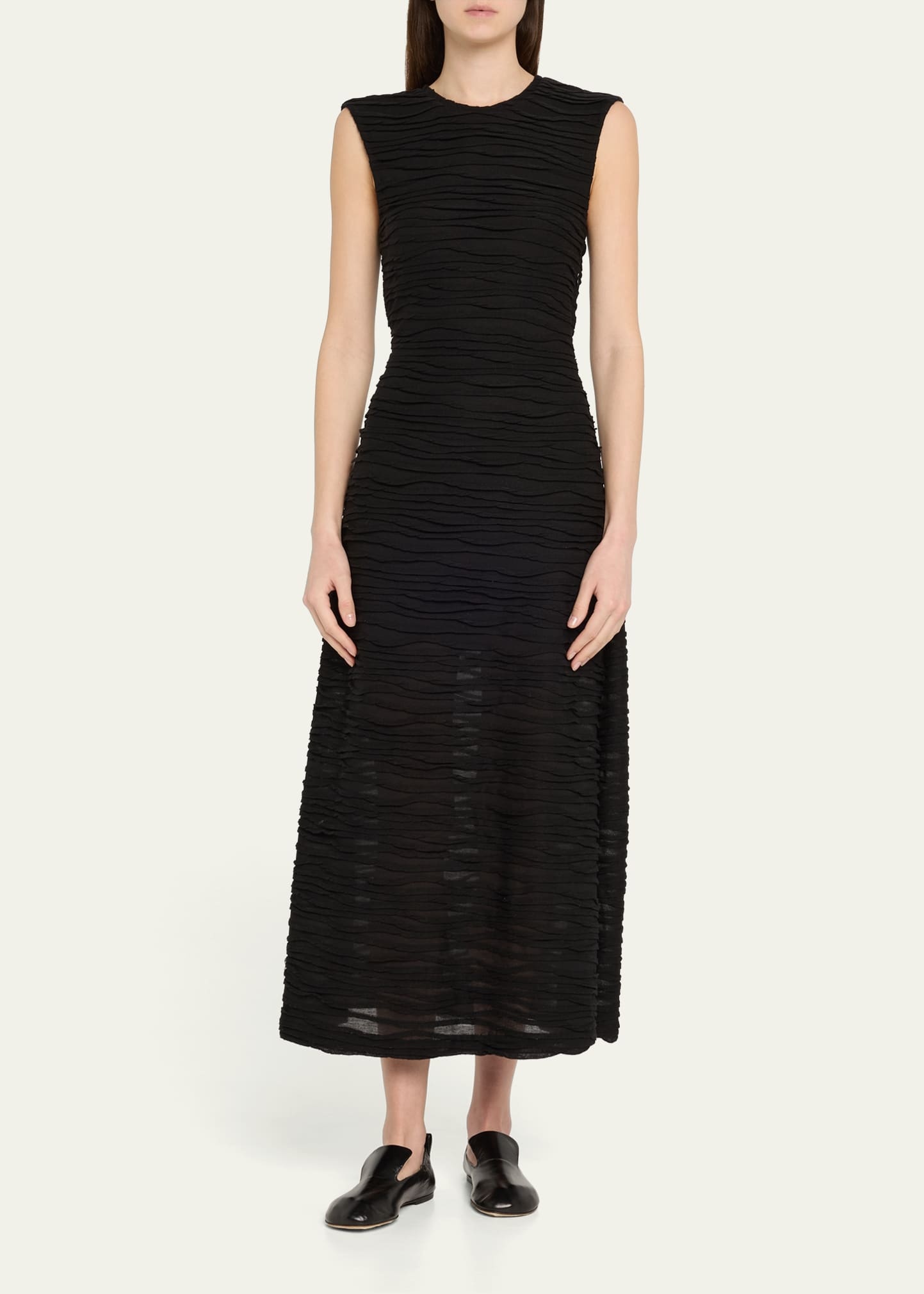 Laura Textured Cotton Dress - 2