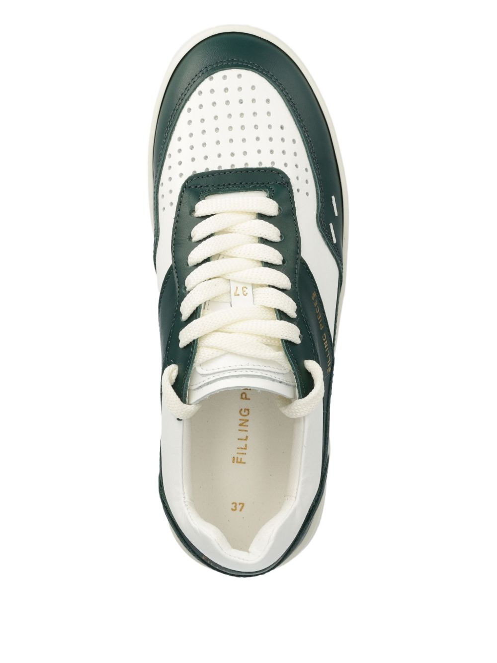 Ace leather low-top sneakers - 3