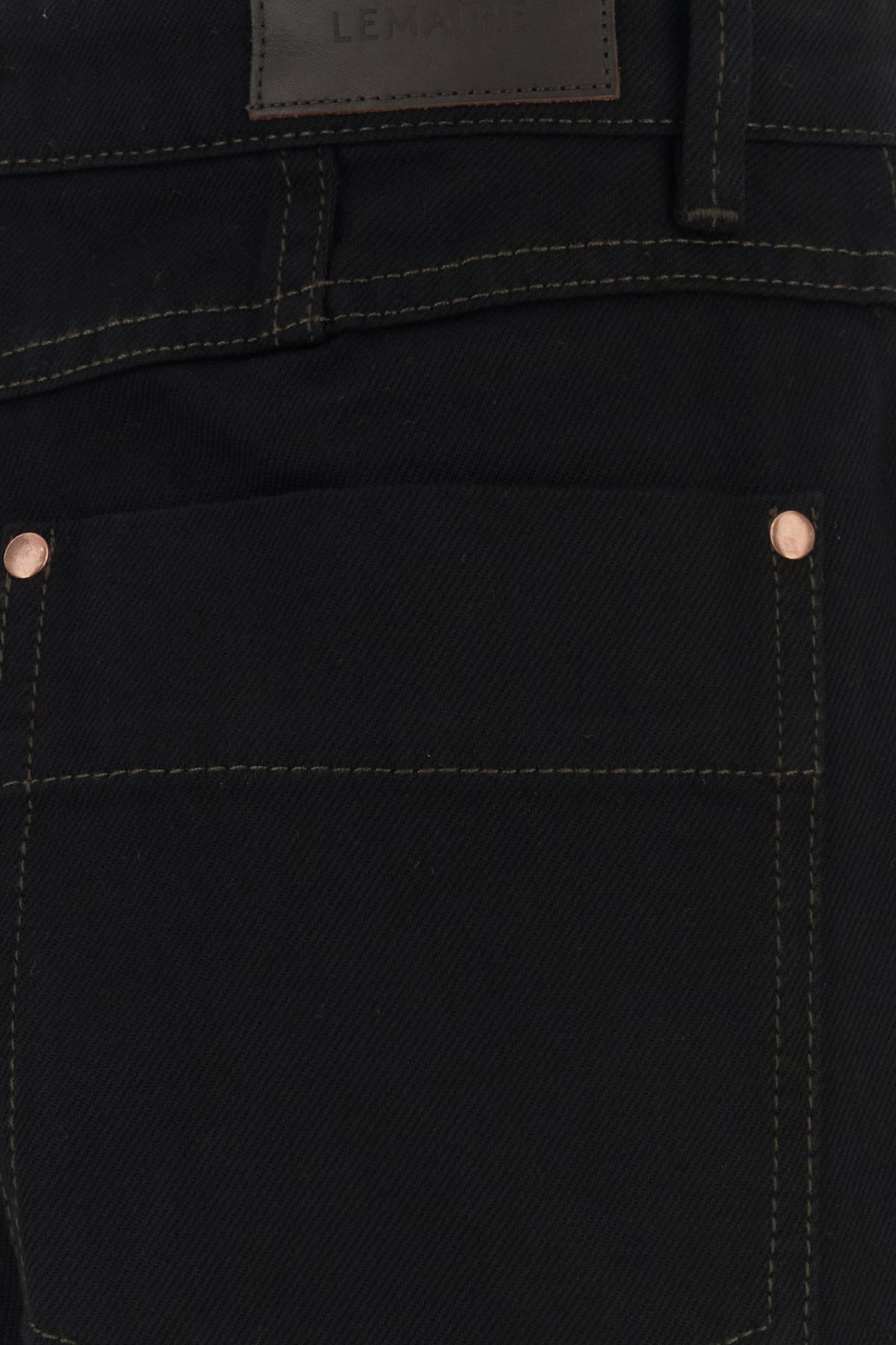 Black denim jeans - 3