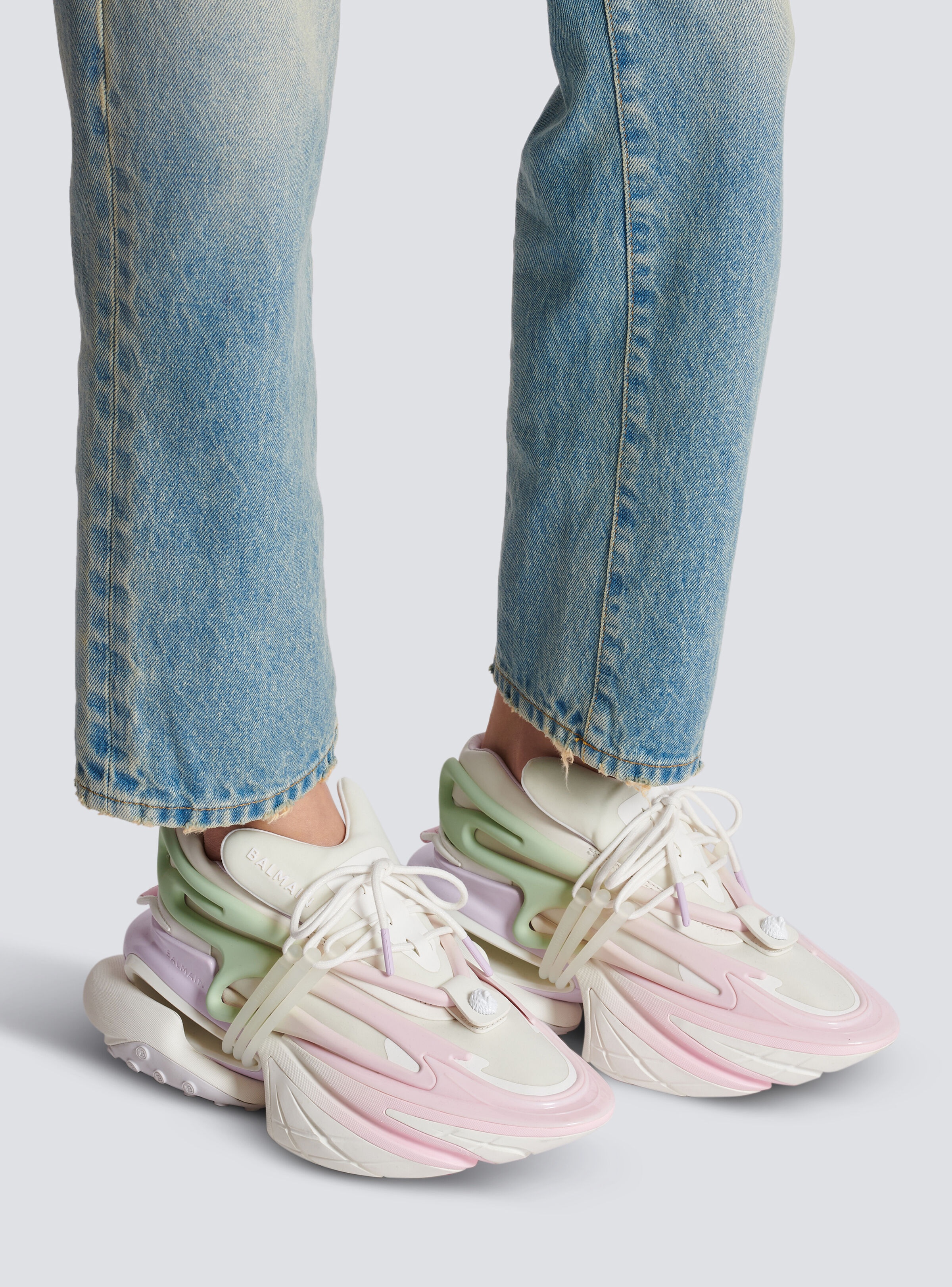 Unicorn trainers in neoprene and leather - 8