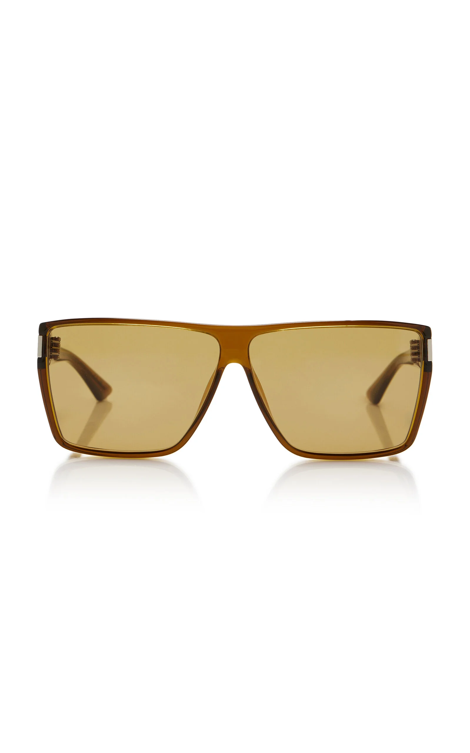 Rectangle-Frame Sunglasses brown - 1