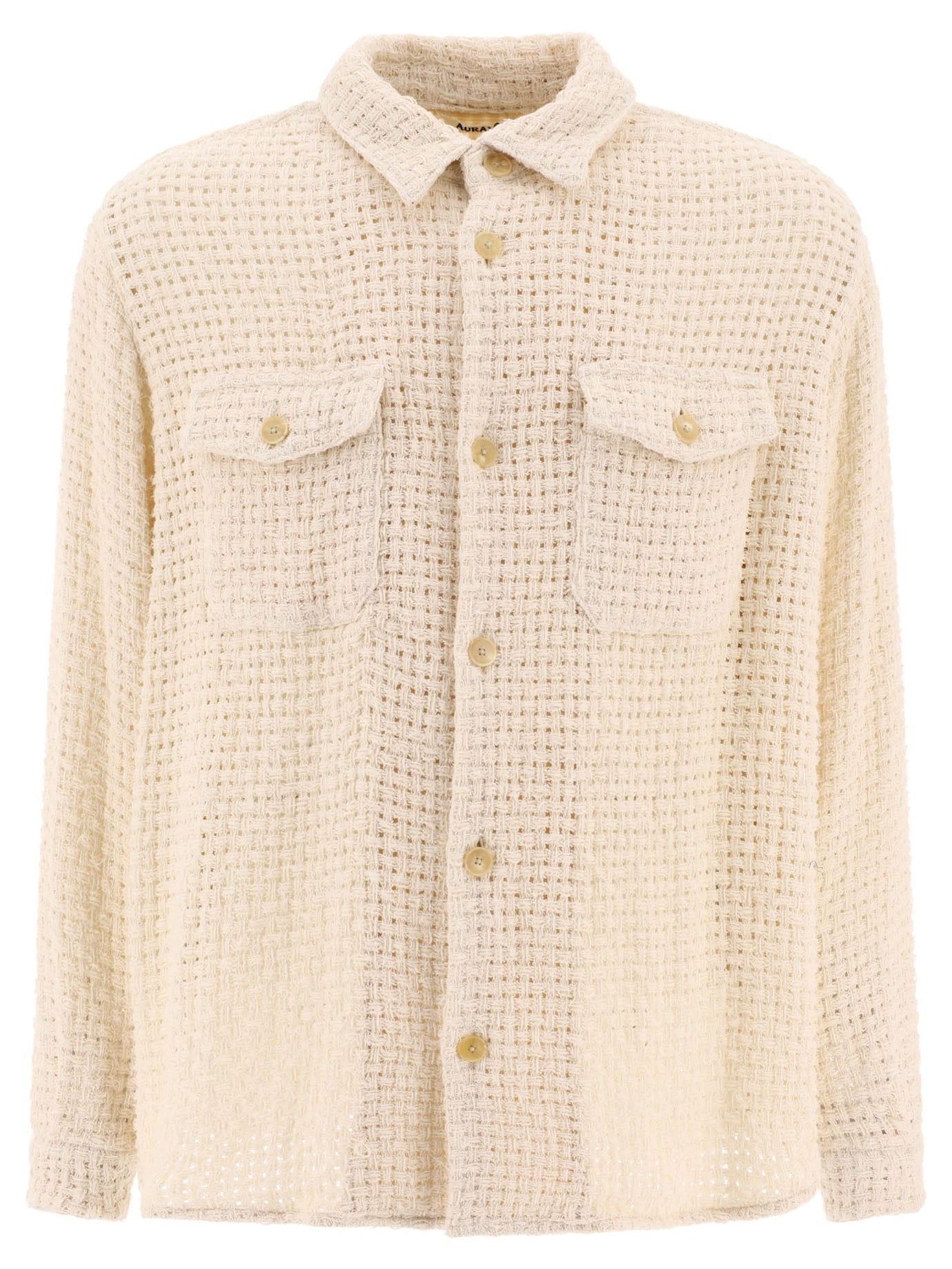 Homespun Summer Tweed Shirts White - 1