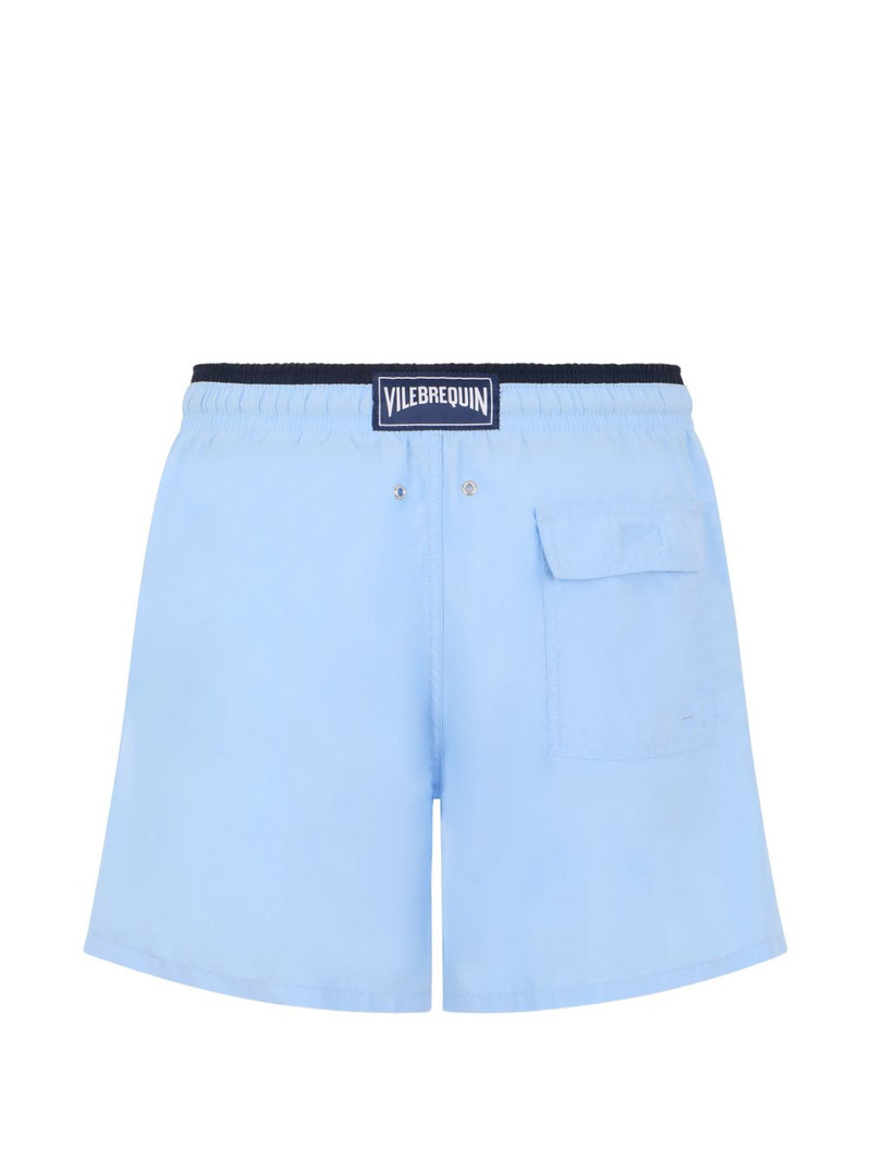 Vilebrequin drawstring embroidered swim shorts outlook