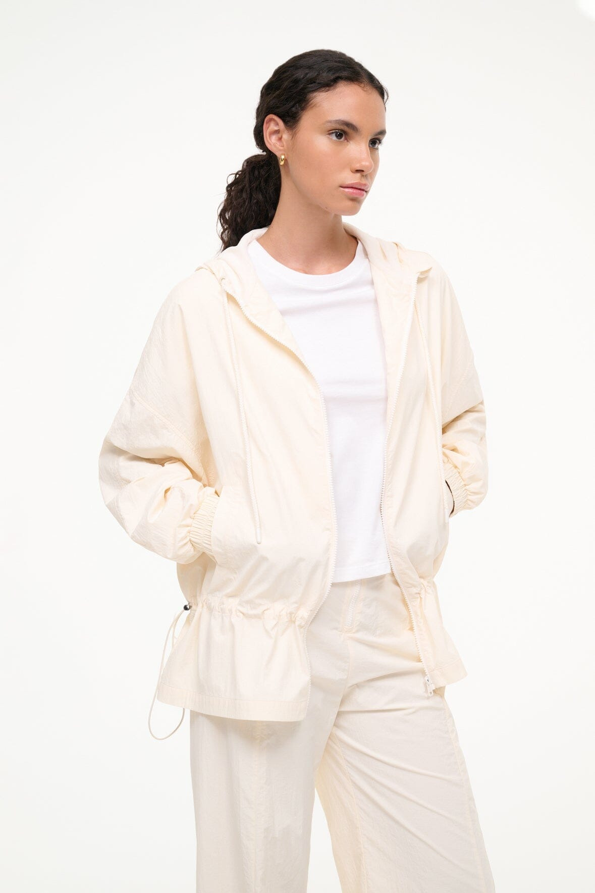 STAUD GONDOLA JACKET IVORY - 3