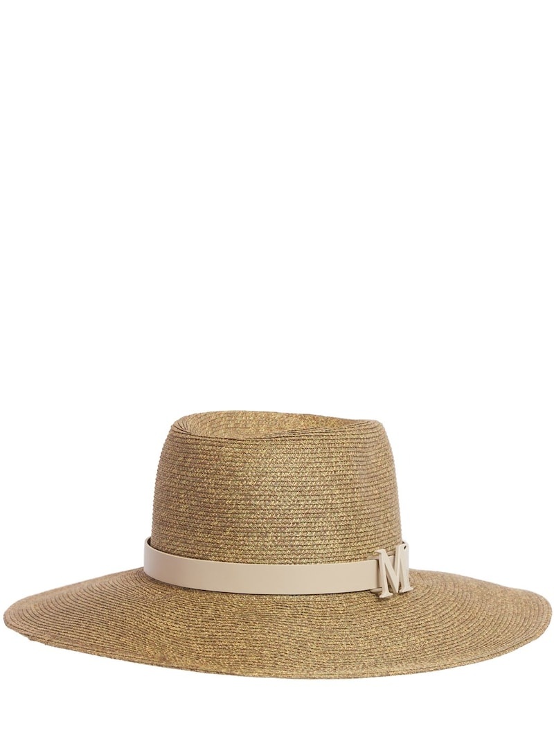 Musette straw brimmed hat - 5
