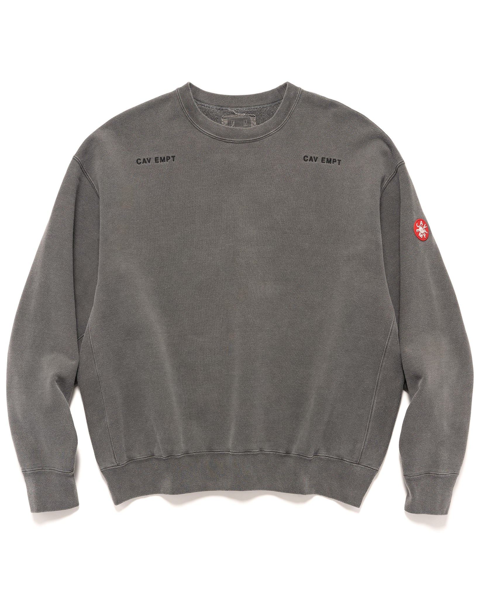 OVERDYE //// CREWNECK CHARCOAL - 1