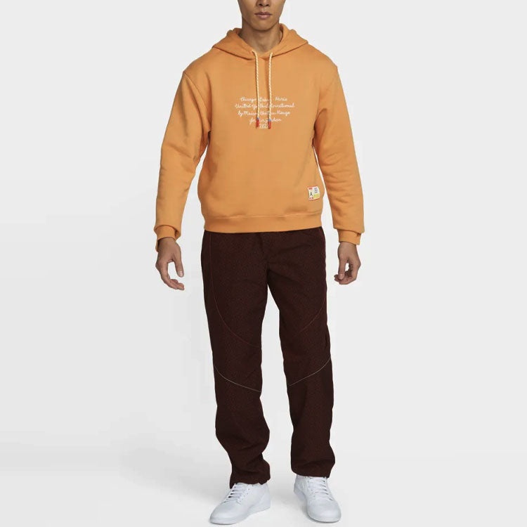 Air Jordan x Maison Chateau Rouge Crossover Hoodie 'Orange' DJ9773-839 - 3