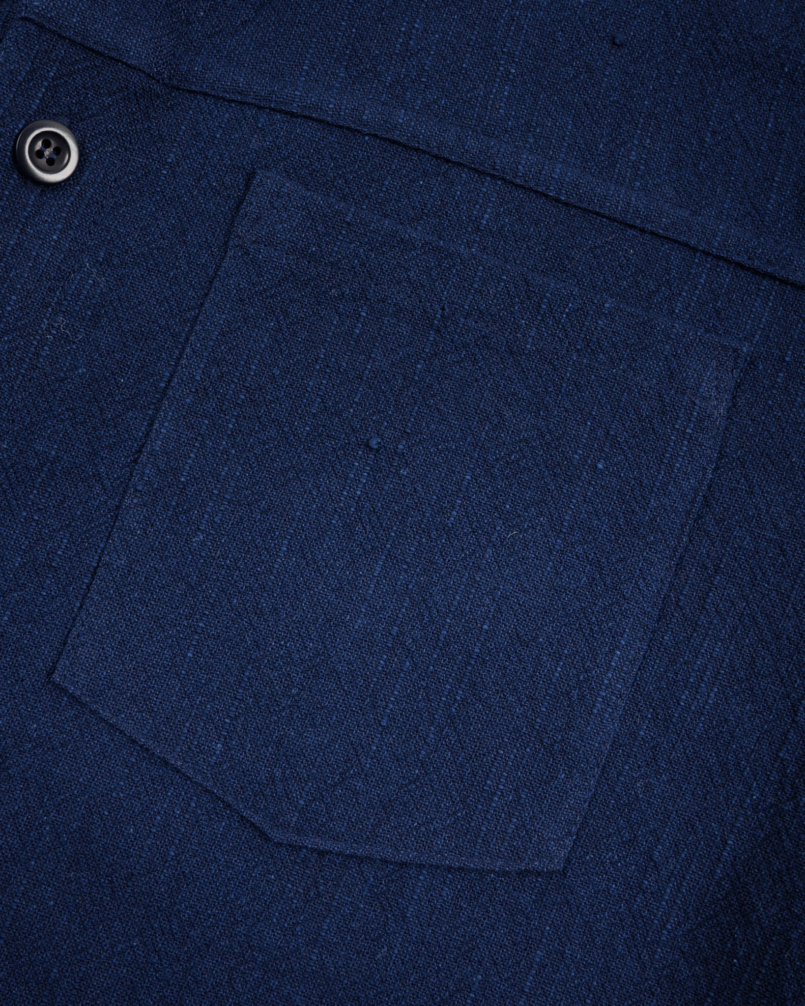 STF JAPANESE 8.5OZ SLUB COTTON SHORT SLEEVE SHIRT - INDIGO - 7