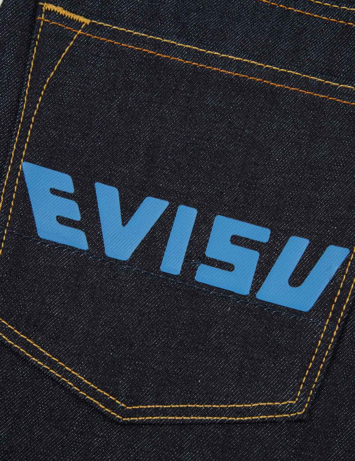 LOGO-PRINT MULTI-POCKETS REGULAR-FIT DENIM JEANS #2010 - 7