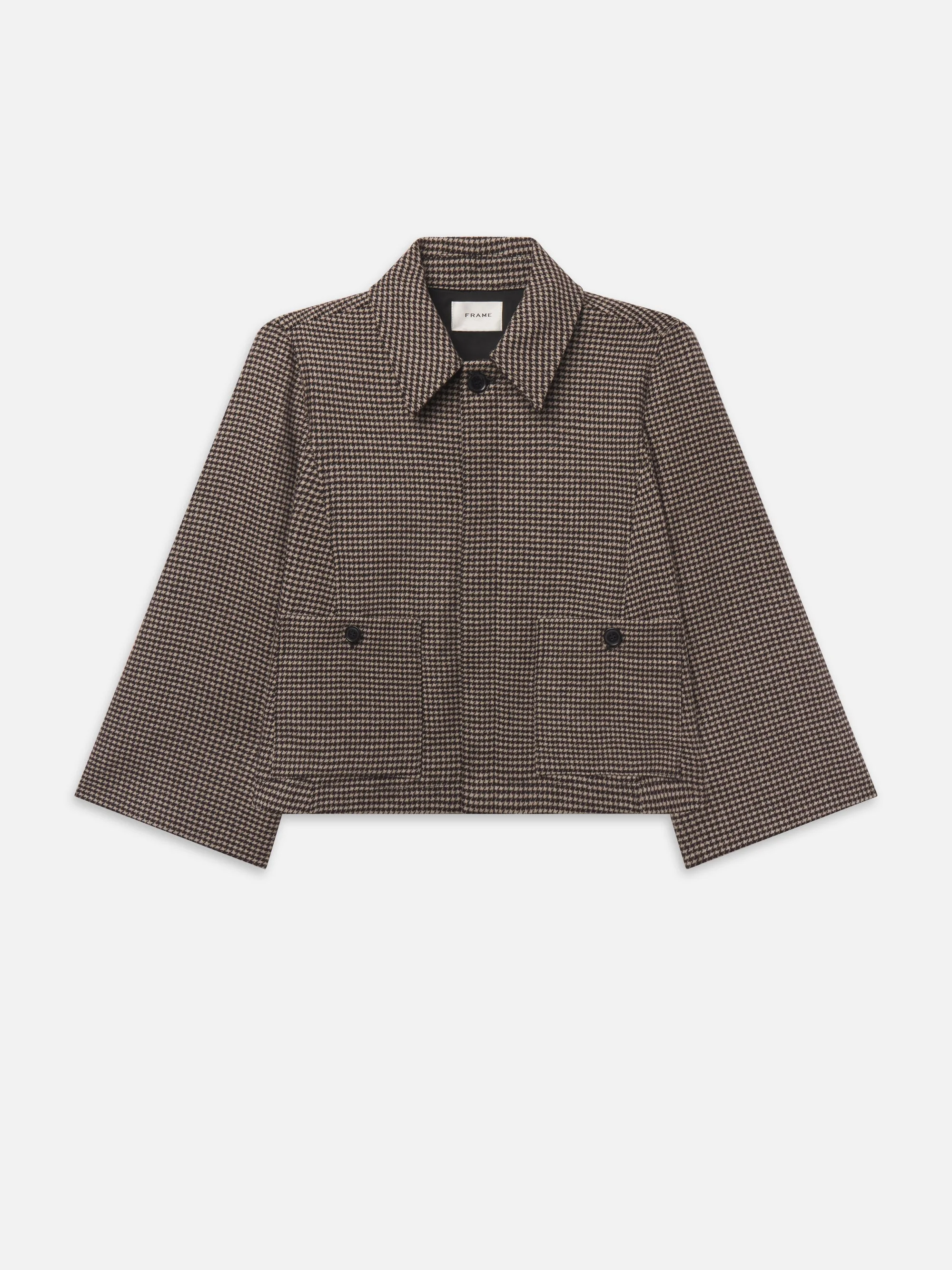 The Wool Mini Swing Jacket - 1