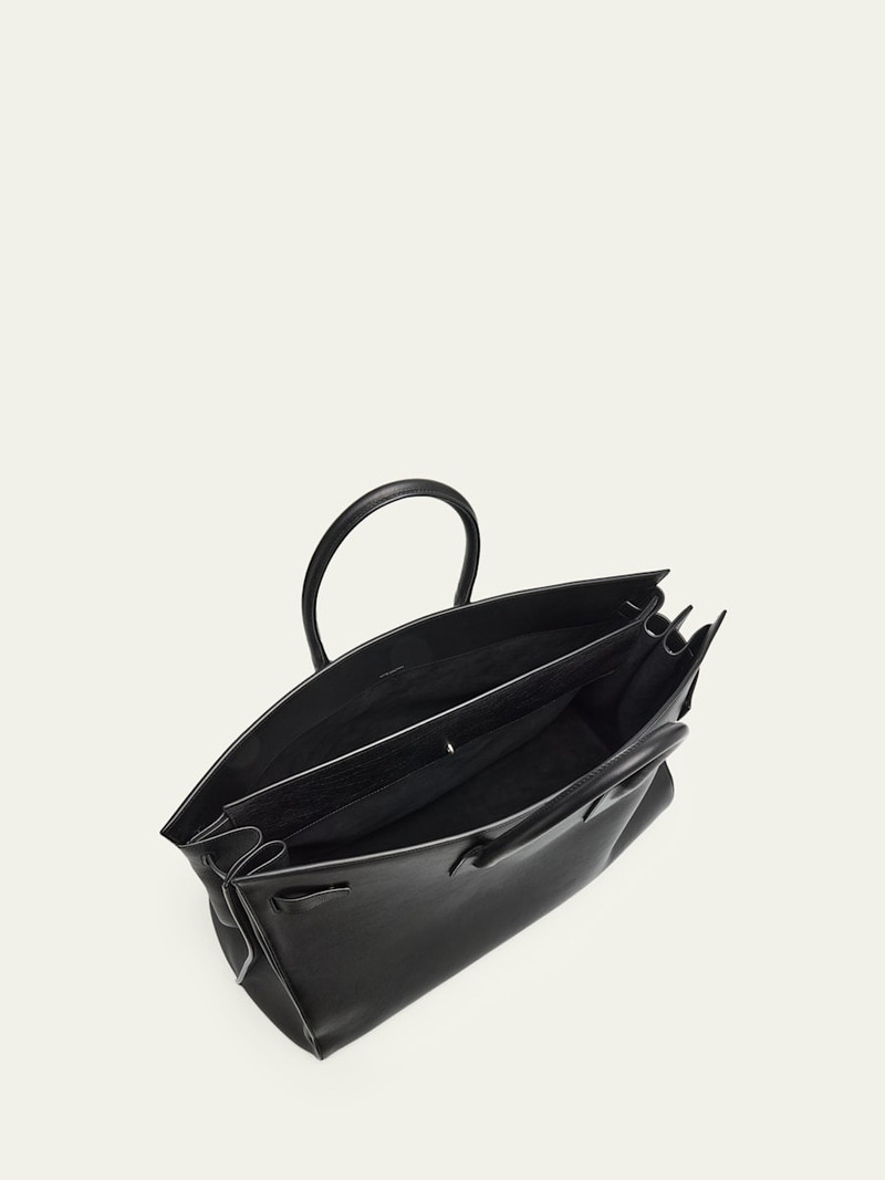 SAINT LAURENT Men's Sac de Jour Supple Leather Tote Bag outlook