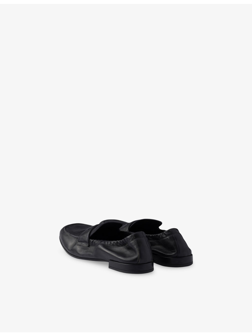 Shuffle Antiqued Leather Loafers - 4