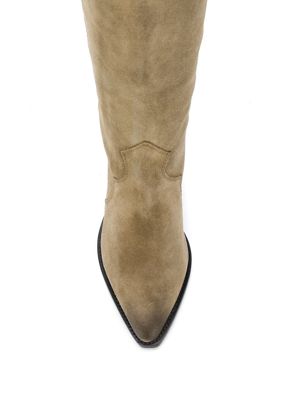 suede knee boots - 4