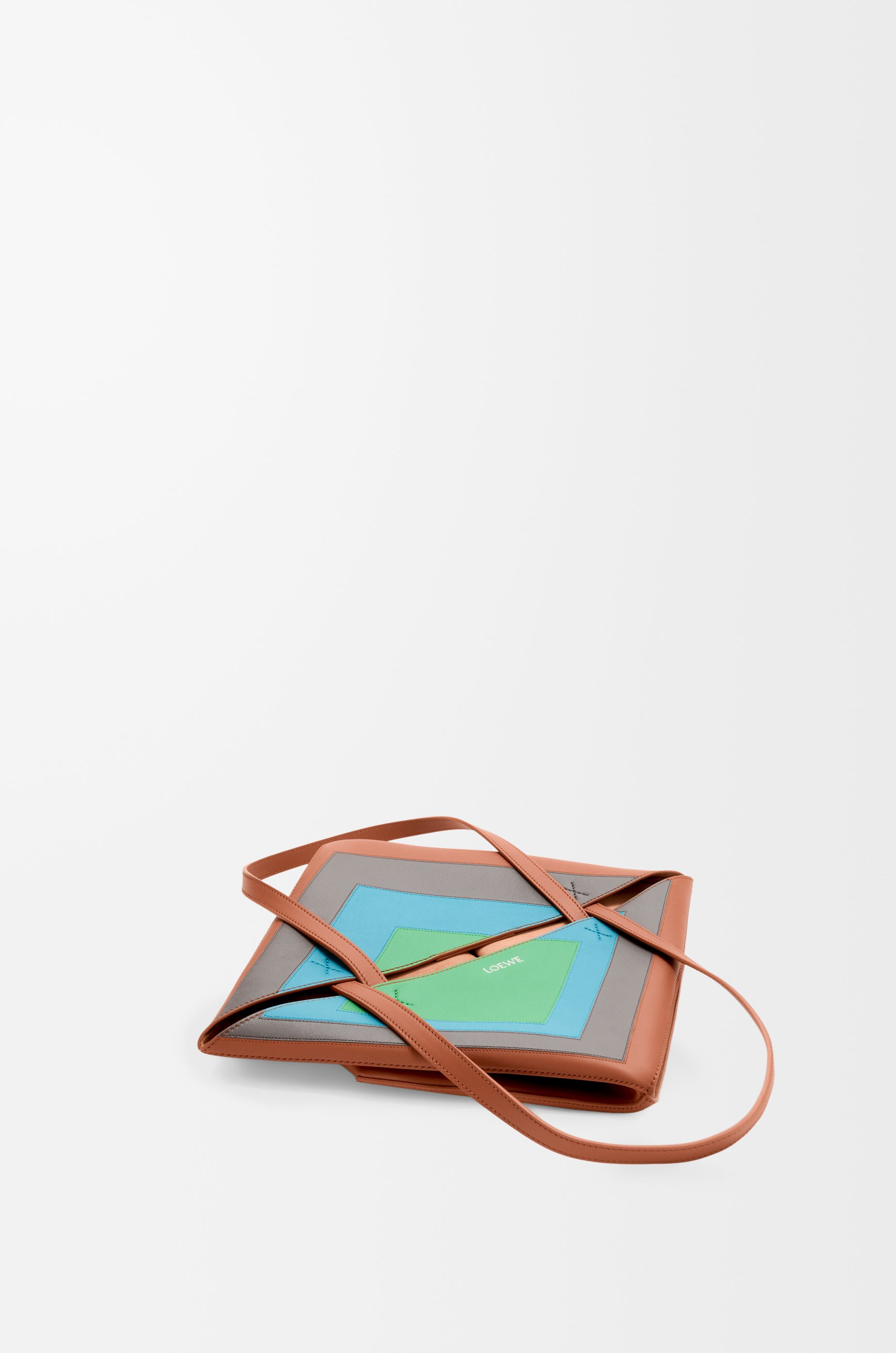 Medium Puzzle Fold tote in nappa calfskin - 6