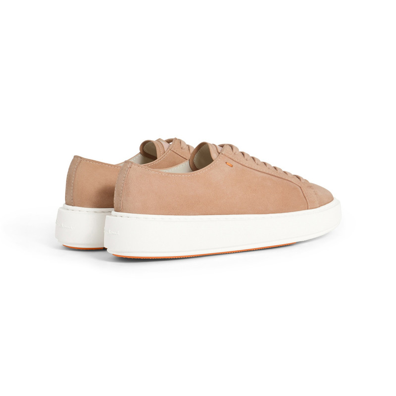 Women's natural suede sneaker 4