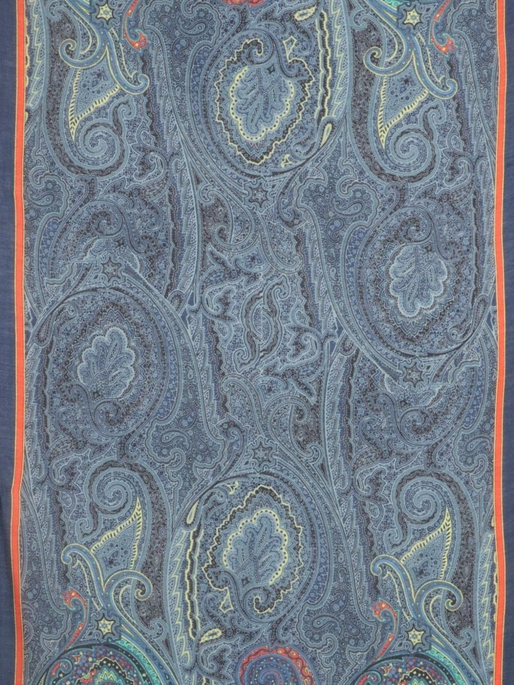 paisley-patterned rectangle scarf - 2