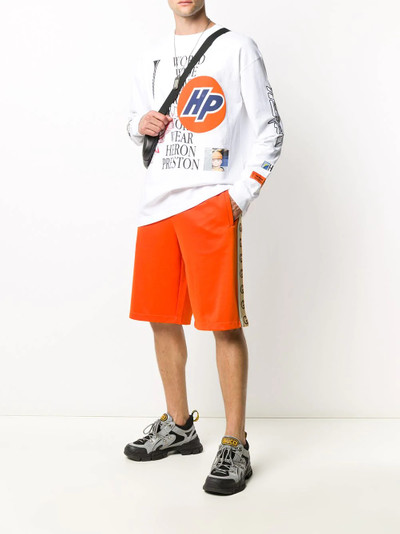 Heron Preston logo print T-shirt outlook